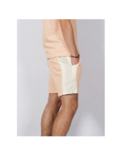 Short logo imprimé relief orange homme - Project X Paris