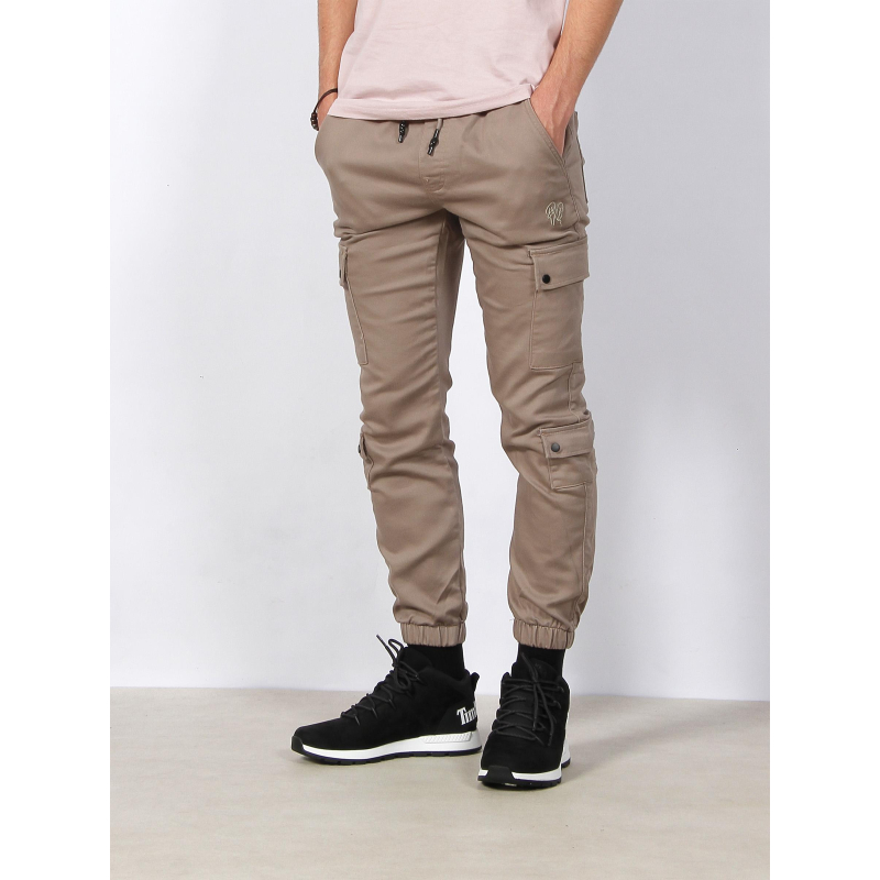 Jogging cargo marron homme - Project X Paris