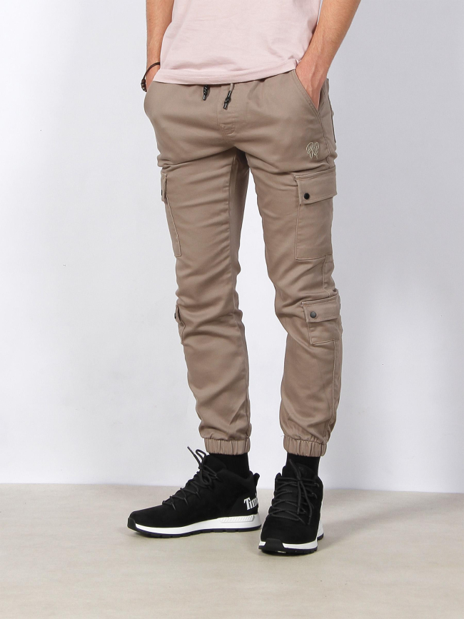 Jogging cargo marron homme - Project X Paris