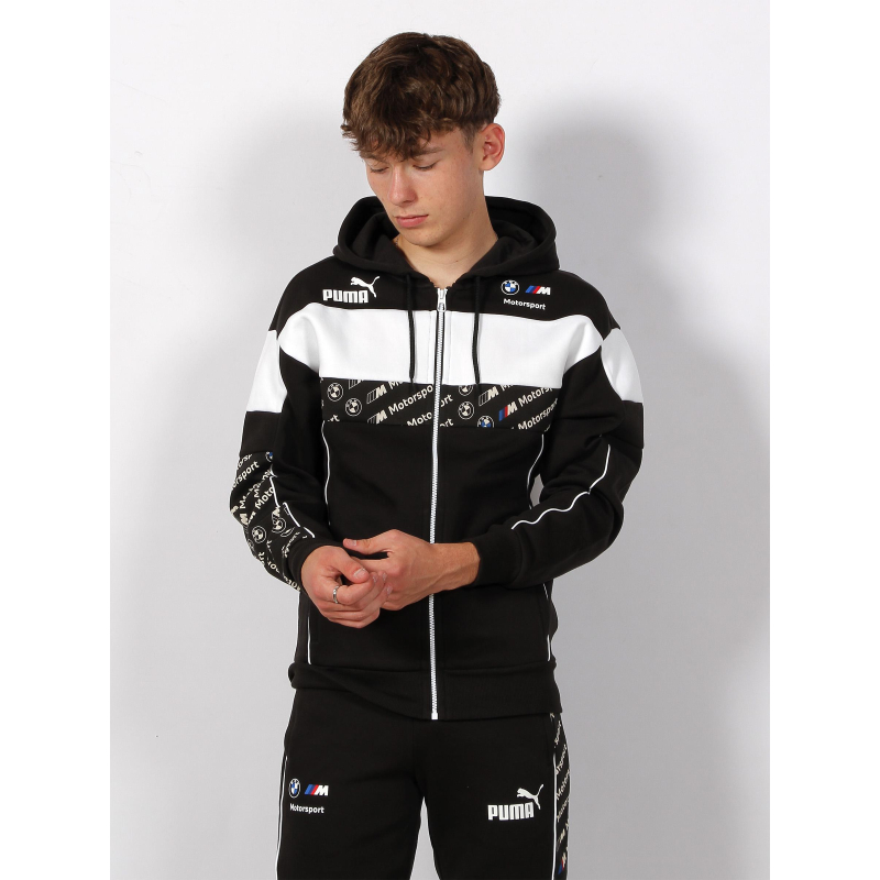 Sweat zippé bmw motorsport sds noir homme - Puma