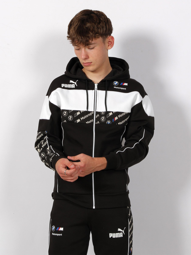 Sweat zippé bmw motorsport sds noir homme - Puma