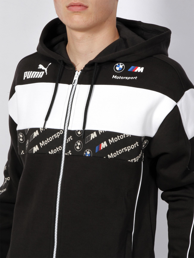 Sweat zippé bmw motorsport sds noir homme - Puma