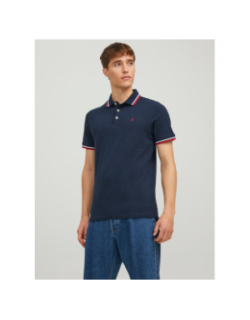 Polo paulos bleu marine homme - Jack & Jones