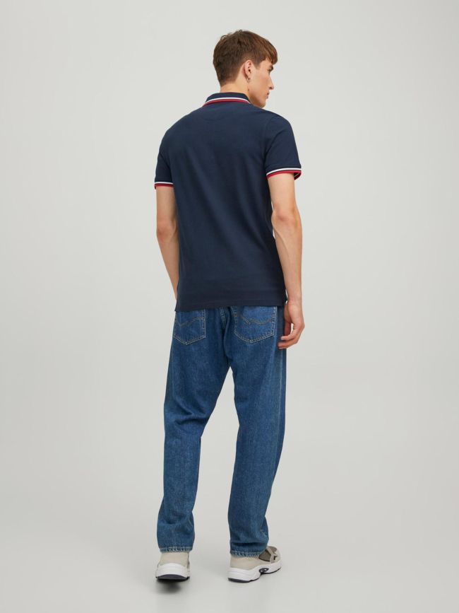 Polo paulos bleu marine homme - Jack & Jones