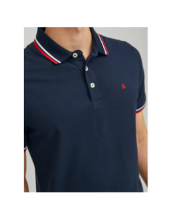 Polo paulos bleu marine homme - Jack & Jones