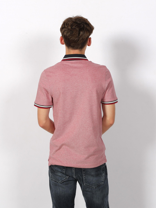 Polo manches courtes rouge homme - Jack & Jones