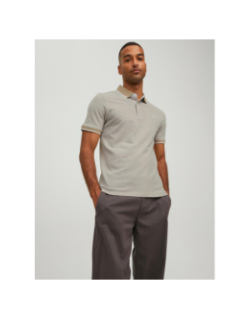 Polo manches courtes beige homme - Jack & Jones