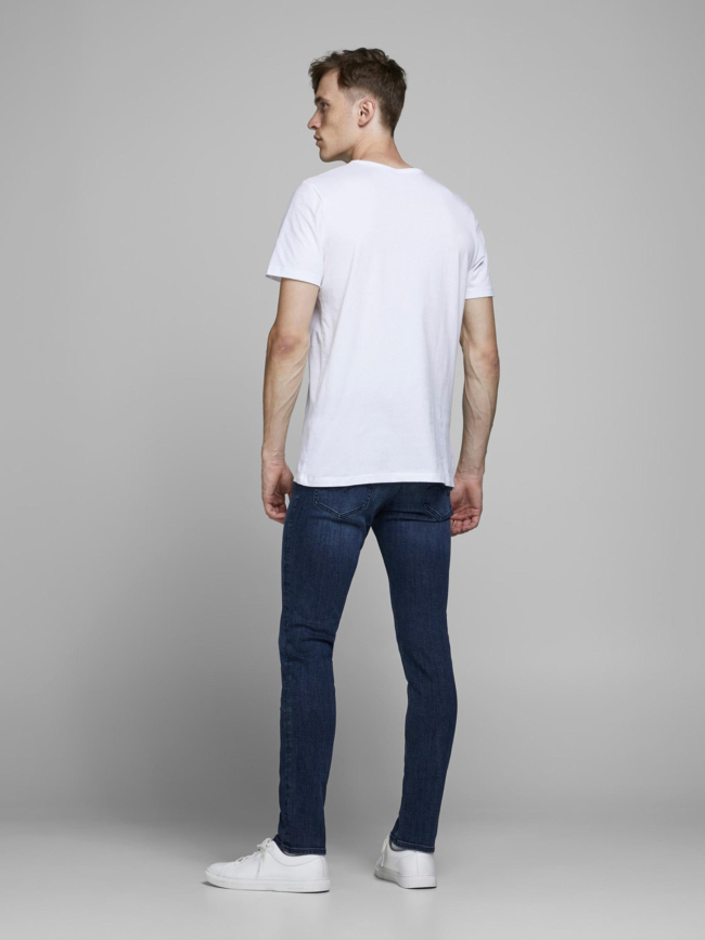 Jean slim glenn original 812 bleu marine homme - Jack & Jones