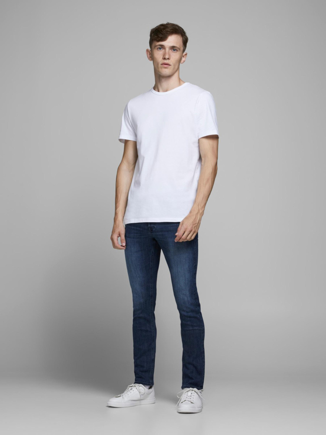 Jean slim glenn original 812 bleu marine homme - Jack & Jones