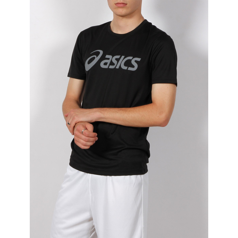 T-shirt de running logo noir homme - Asics