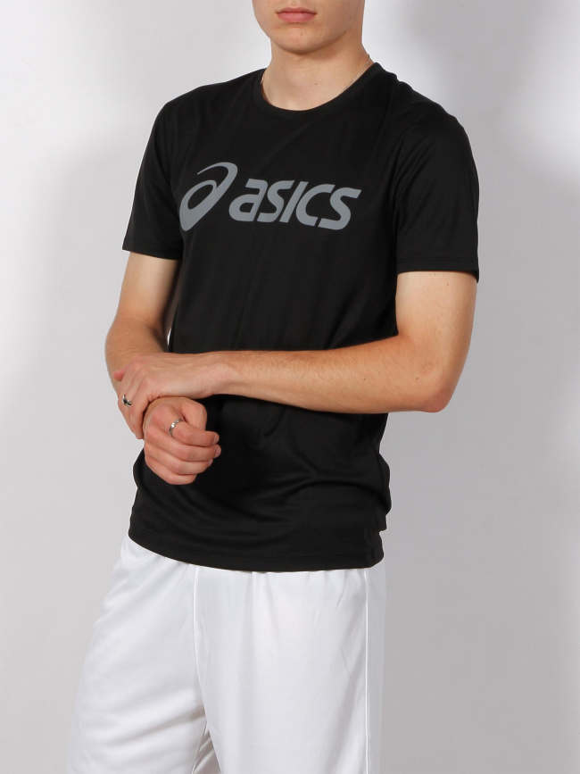 T-shirt de running logo noir homme - Asics