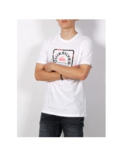 T-shirt fourthflower square blanc homme - Quiksilver