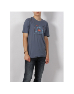 T-shirt fourthflower square flaxton bleu homme - Quiksilver