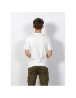 T-shirt stack logo blanc homme - Timberland