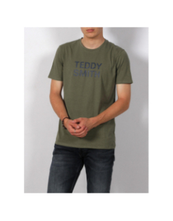 T-shirt ticlass basic vert homme - Teddy Smith