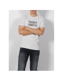 T-shirt ticlass basic gris homme - Teddy Smith