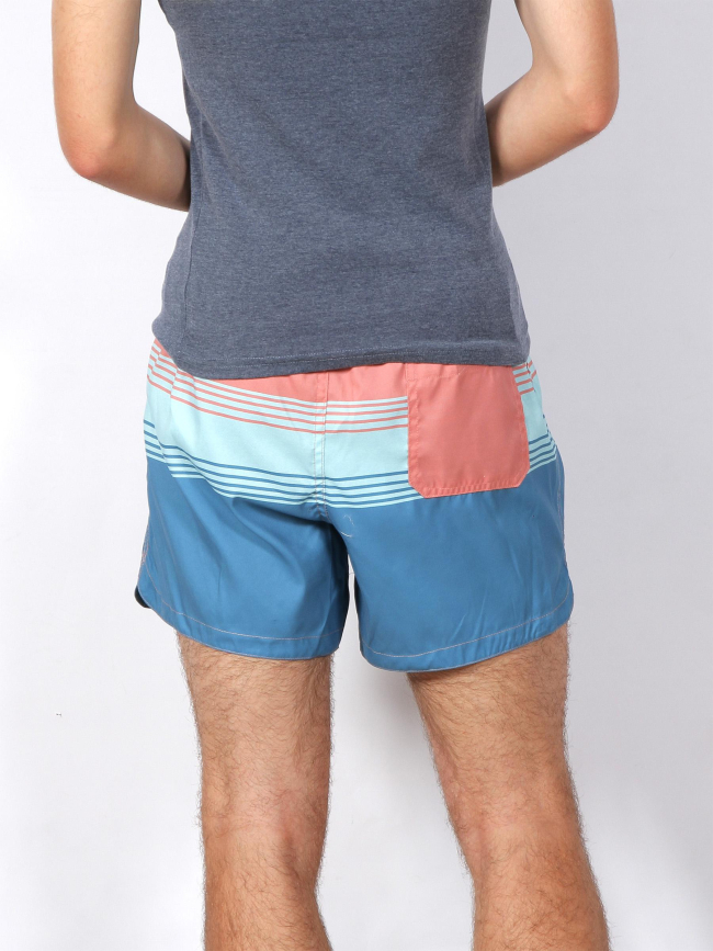 Short de bain boardshort bleu homme - Culture Sud