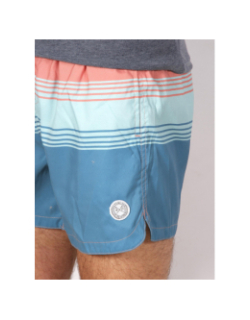 Short de bain boardshort bleu homme - Culture Sud