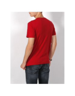 T-shirt ticlass 3 rouge garçon - Teddy Smith