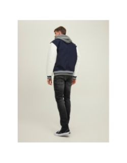 Jean slim glenn blair 802 denim noir homme - Jack & Jones