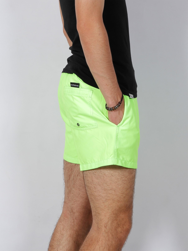 Short de bain everyday volley vert fluo homme - Quiksilver