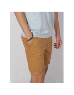 Short chino mahan marron camel homme - Sun Valley