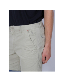 Short chino quadrillé cally beige homme - Sun Valley