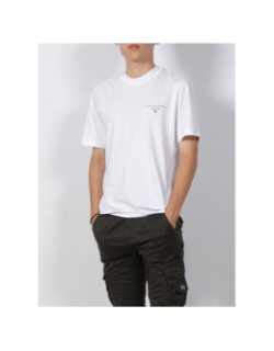 T-shirt back print mason blanc homme - Jack & Jones