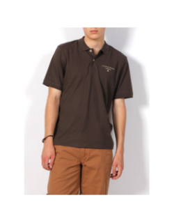 Polo mason marron foncé homme - Jack & Jones