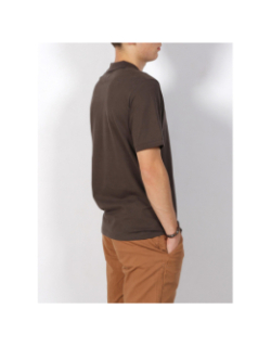 Polo mason marron foncé homme - Jack & Jones