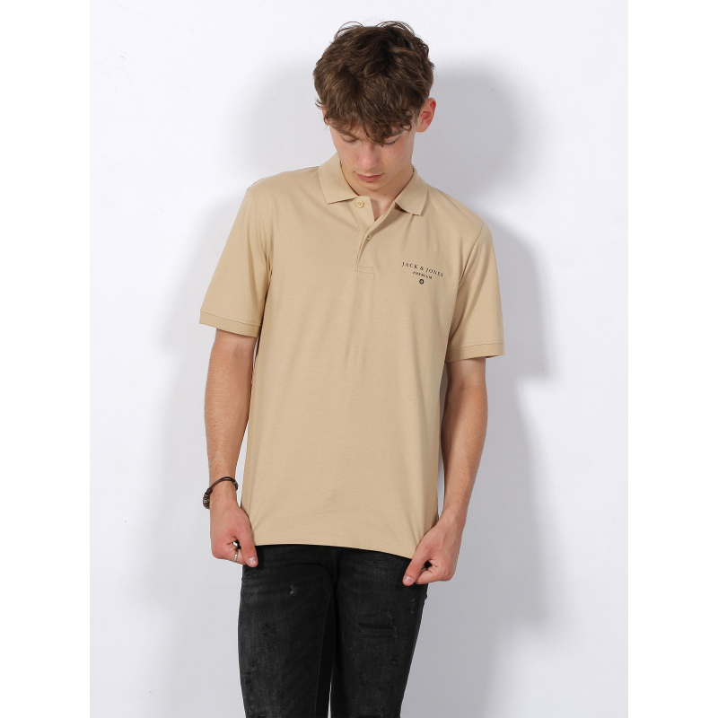 Polo mason beige homme - Jack & Jones