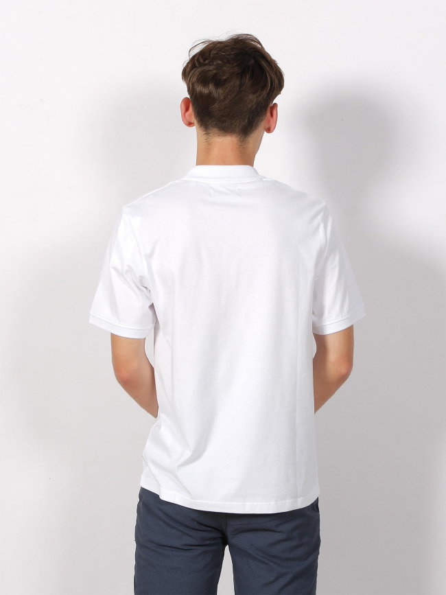 Polo mason blanc homme - Jack & Jones