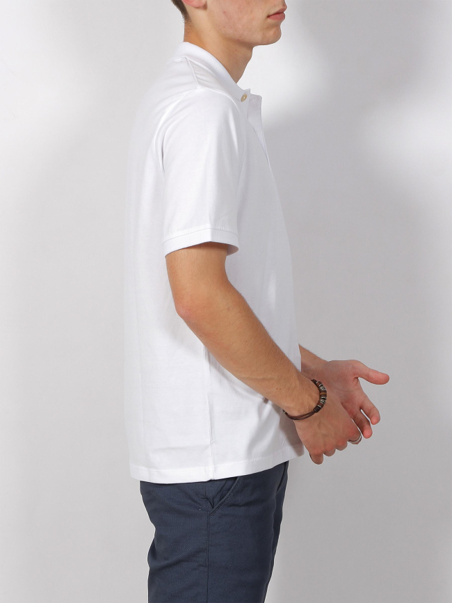 Polo mason blanc homme - Jack & Jones