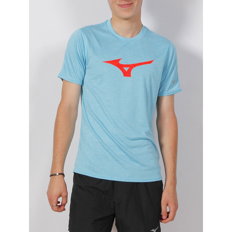 T-shirt core rb bleu clair homme - Mizuno