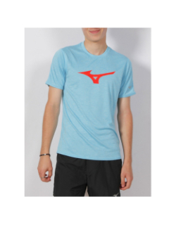 T-shirt core rb bleu clair homme - Mizuno