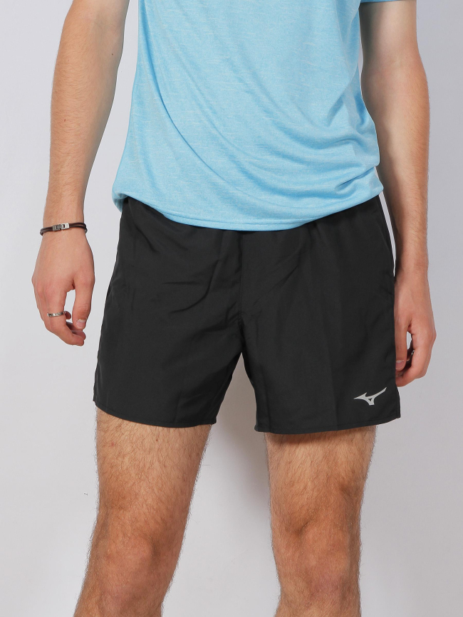 Short de running core 5.5 noir homme - Mizuno