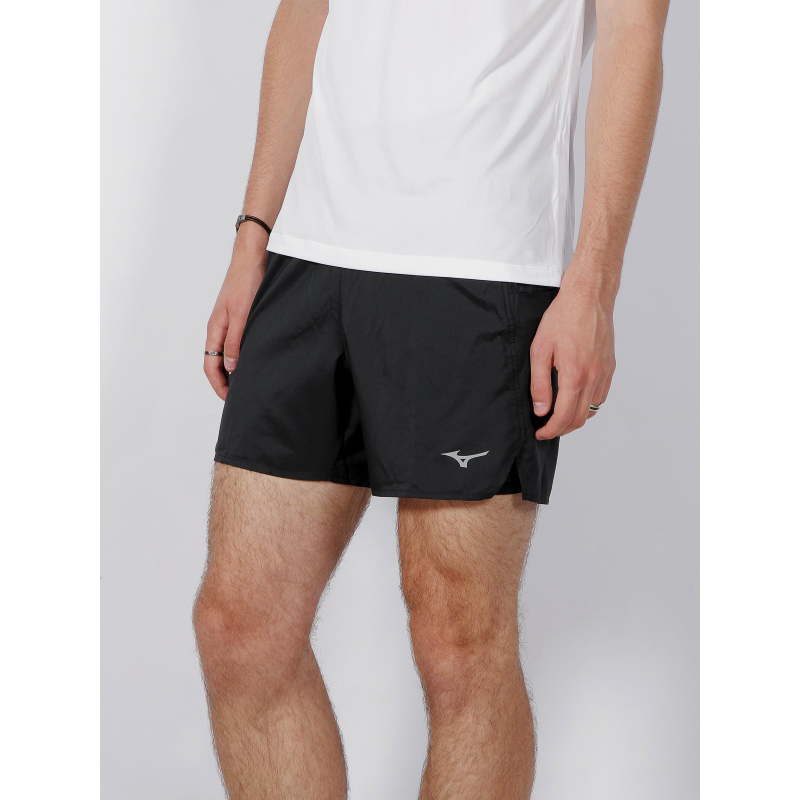 Short de running core 5.5 noir 2 en 1 homme - Mizuno