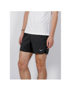 Short de running core 5.5 noir 2 en 1 homme - Mizuno