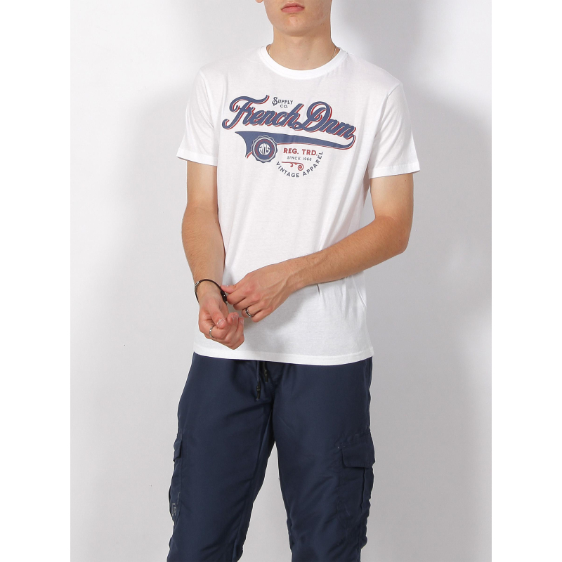 T-shirt french denim blanc homme - RMS 26