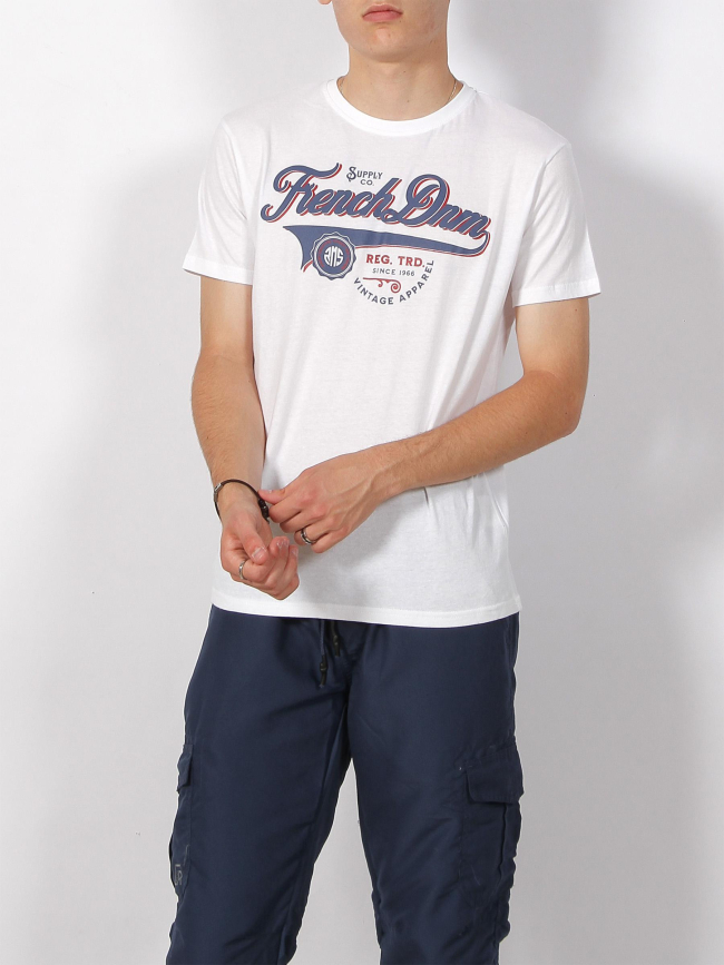 T-shirt french denim blanc homme - RMS 26