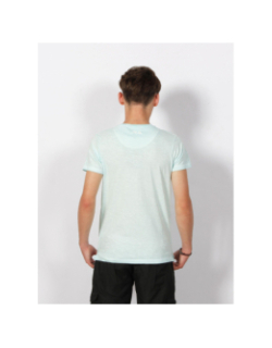 T-shirt logo imprimé bleu clair homme - Von Dutch