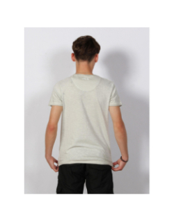 T-shirt logo imprimé gris clair homme - Von Dutch