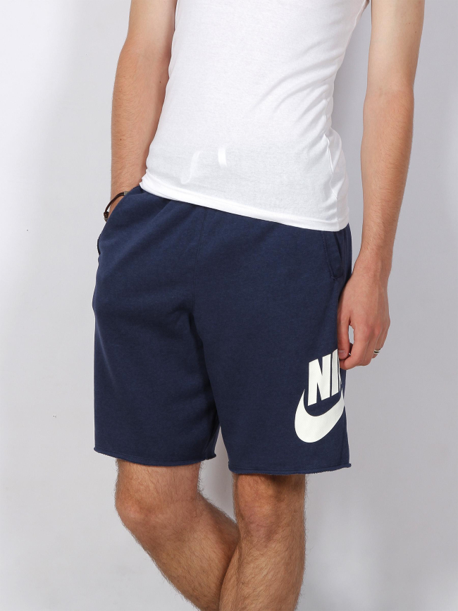 Short club alumni hbr bleu marine homme - Nike