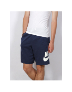 Short club alumni hbr bleu marine homme - Nike