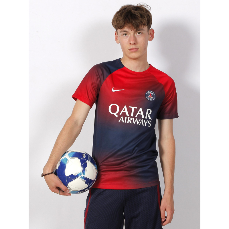 Maillot de football PSG dégradé rouge bleu marine homme - Nike