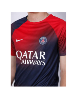 Maillot de football PSG dégradé rouge bleu marine homme - Nike