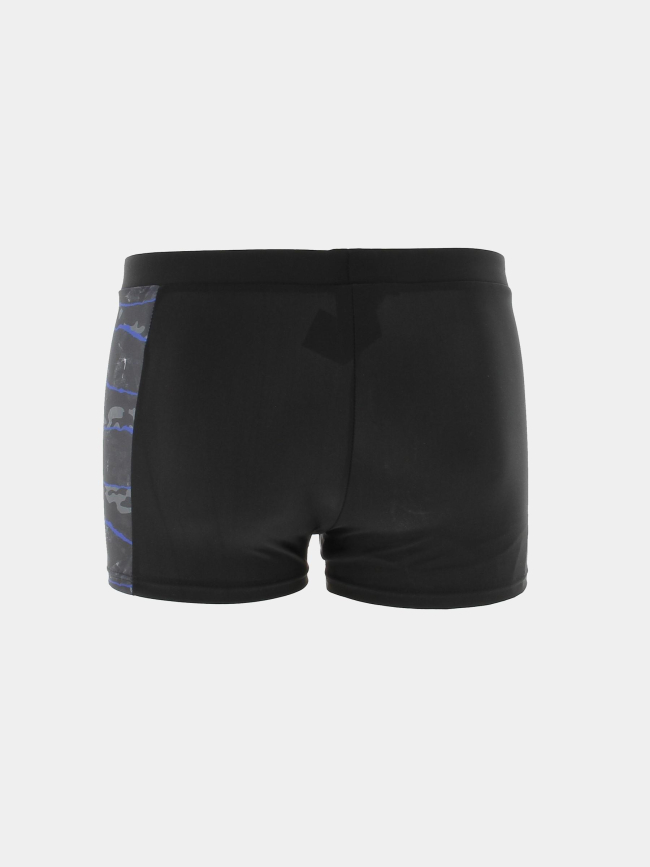 Maillot de bain boxer imprimés noir homme - Freegun