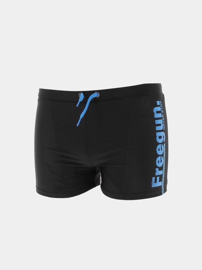 Maillot de bain boxer never stop bleu homme - Freegun