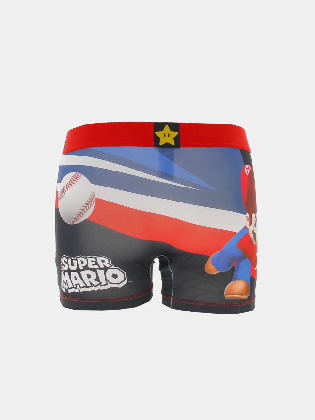 Boxer en microfibre mario multicolore homme - Freegun