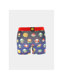 Boxer en microfibre champignon bleu marine homme - Freegun